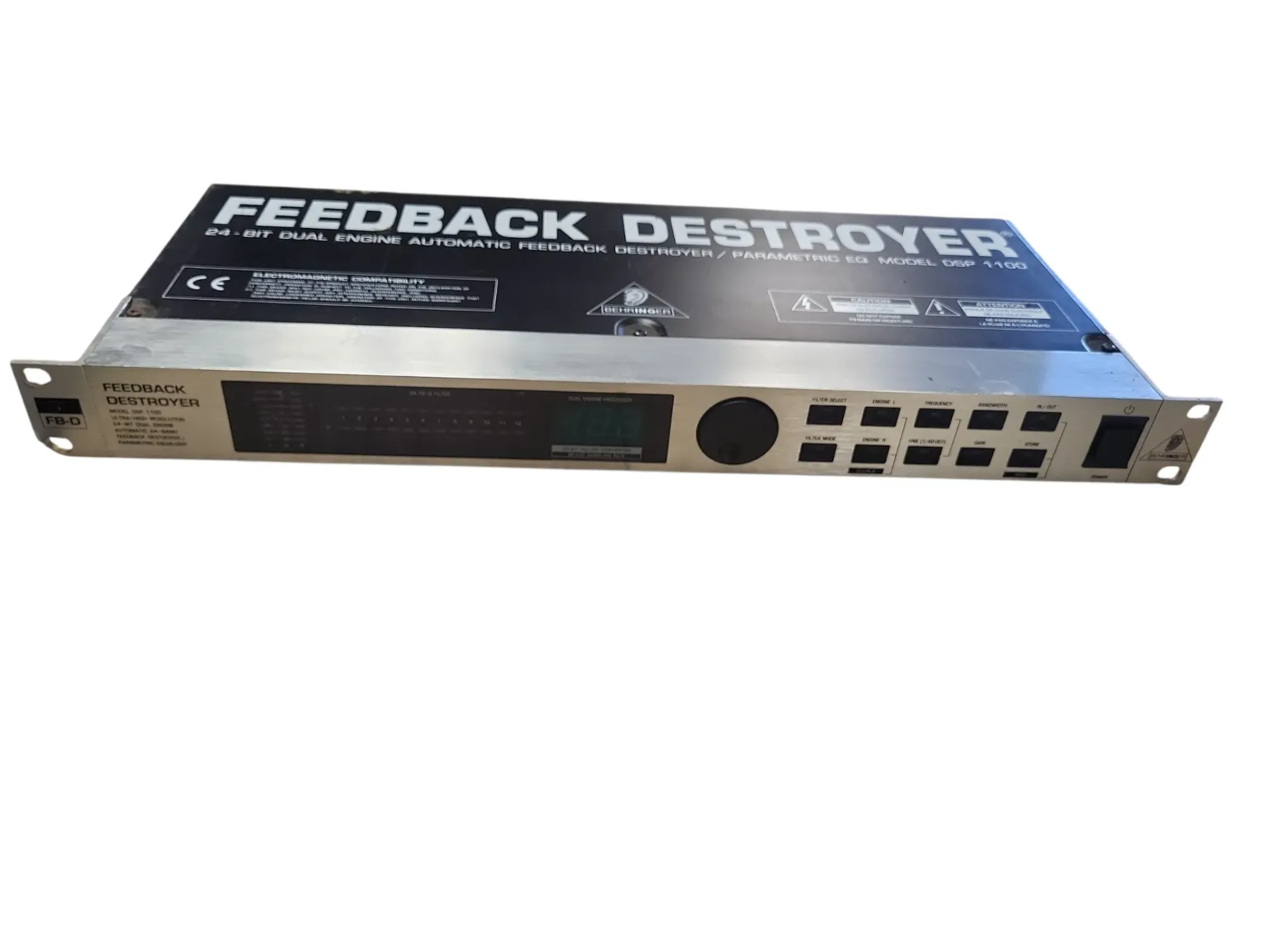Behringer DSP1100 Feedback Destroyer | The Laboratory